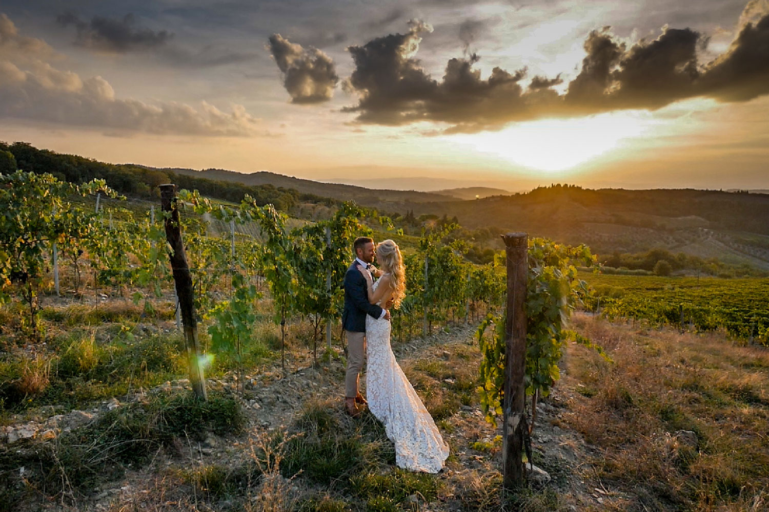 Tramonto Toscana Servizio Fotografico Matrimoni - EMME4 Virtual Tour Foto Video